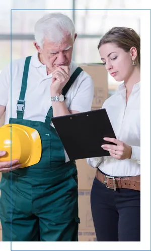 Professionals working together